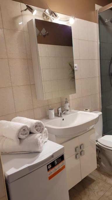 Cozy Modern Apartment Sunrise Studio 35M2 Balcony 3 Persons Krakow Dış mekan fotoğraf